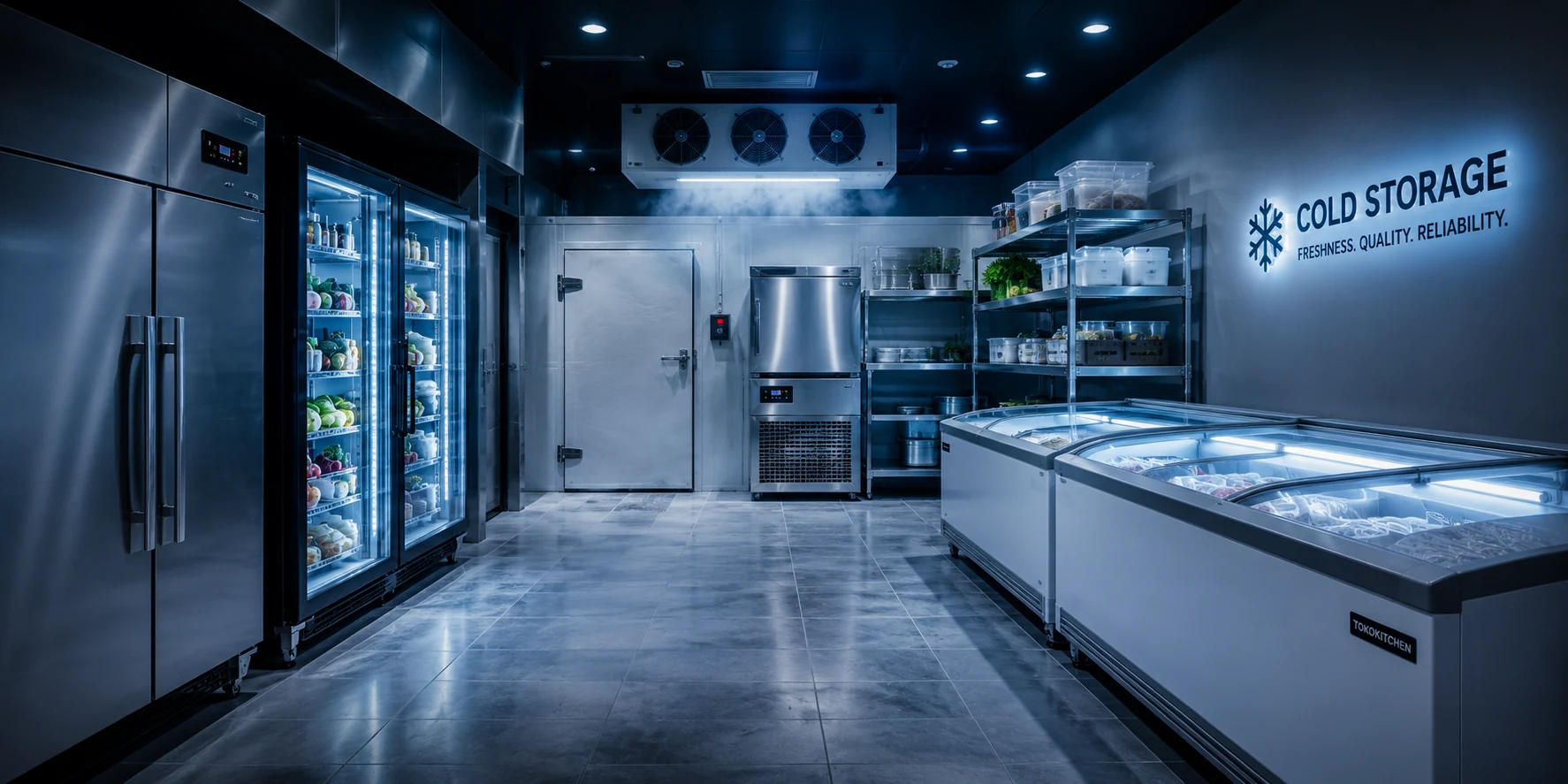 Cold storage, chiller, dan freezer komersial untuk bisnis Horeka